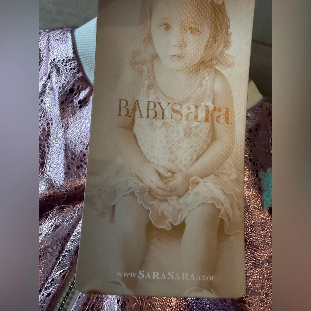 Baby Sara shiny metallic